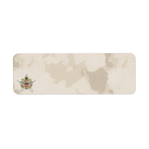 Étiquette Insigne de la Direction générale de l'état-major
