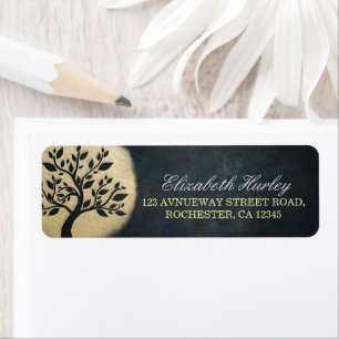 Étiquette Instructeur de méditation Yoga Studio Black Gold T