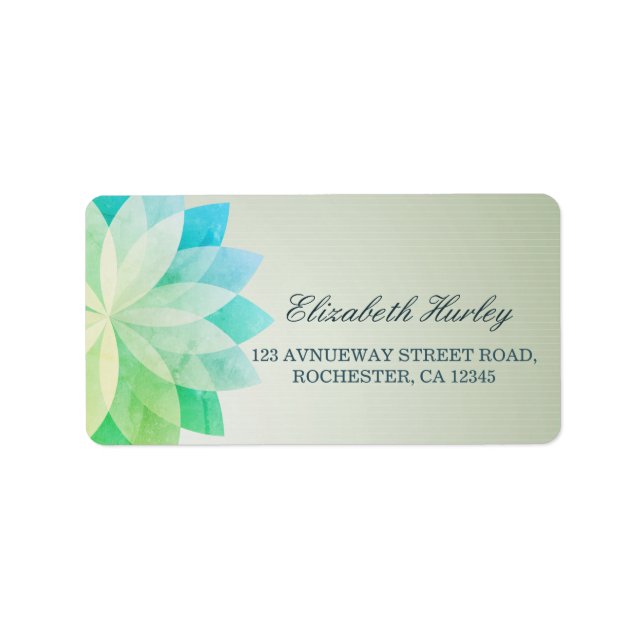 Étiquette Instructeur de méditation YOGA Studio Mandala colo (Devant)