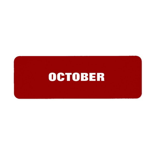 Étiquette Inventaire stock (Devant)