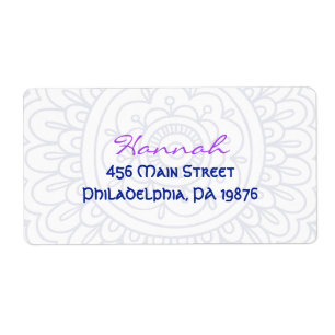 Étiquette Invitation de bat mitzvah de Hamsa