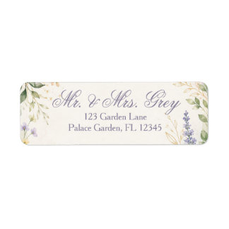 Étiquette Invitation de mariage de jardin printanier