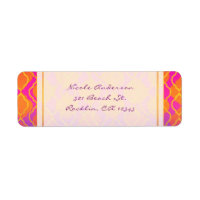 Invitation Glam Arabie Marocaine de Couleurs Vives