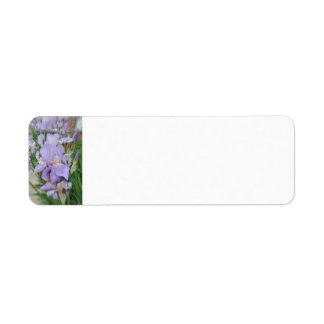 Étiquette Iris pourpre