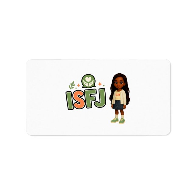 Étiquette ISFJ — A Guardiã da Harmonia (Devant)