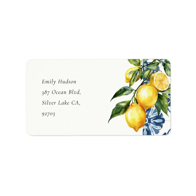 Étiquette italien de la côte d'Amalfi de Positano (Devant)