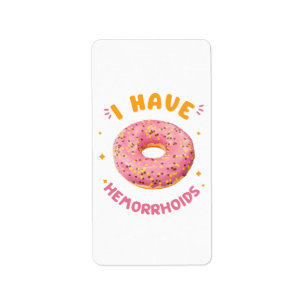 Étiquette J'ai des hémorroïdes