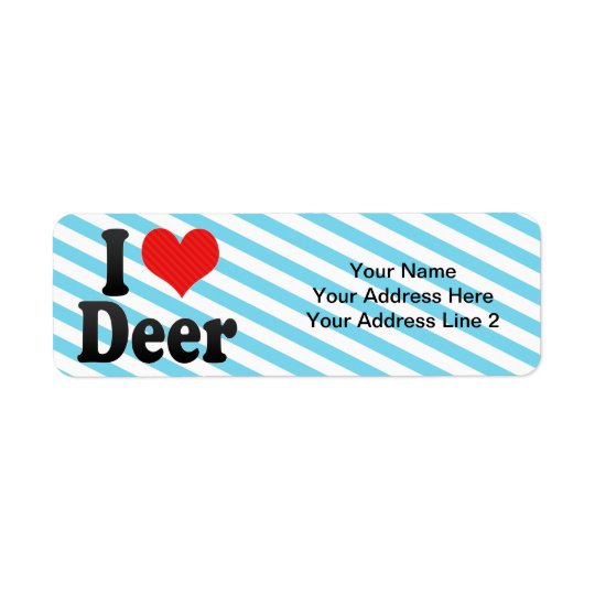 Étiquette J'aime des cerfs communs