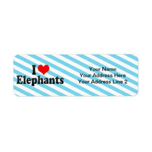 Étiquette J'aime des éléphants
