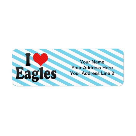 Étiquette J'aime Eagles
