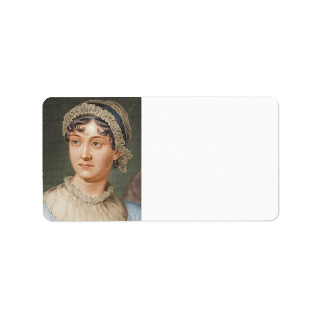 Étiquette Jane Austen (Devant)