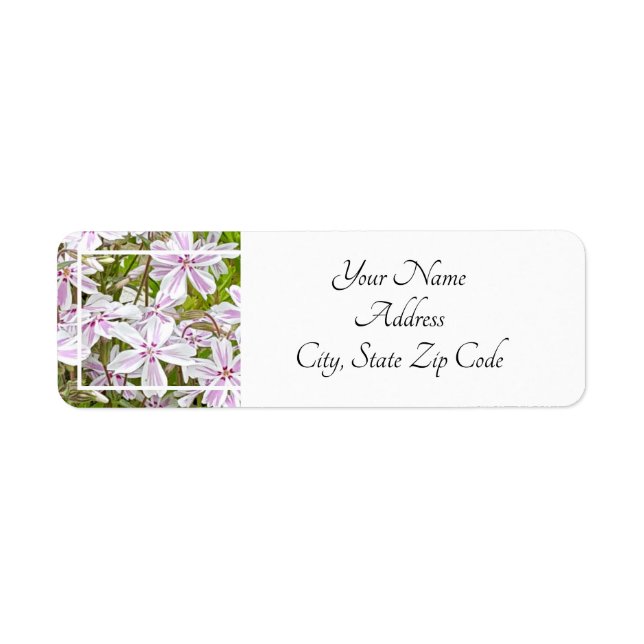 Étiquette Jardin (Devant)