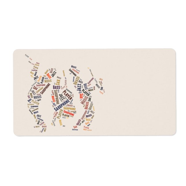 Étiquette Jazz Band (Devant)