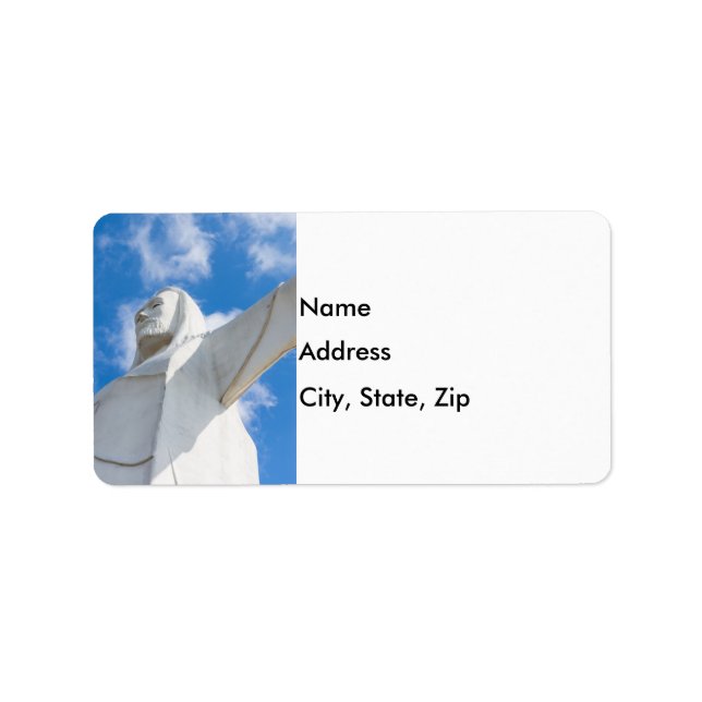 Étiquette Je Suis Ici (Devant)