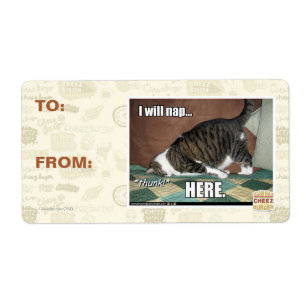 Étiquette Je vais faire la sieste ici