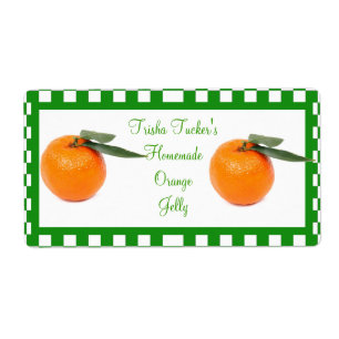 Étiquette Jelly maison/Étiquette de confiture