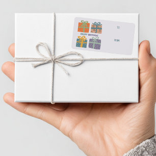 Étiquette JEUX JOURS DE VACANCES Cadeaux Bows Noël PERSONNAL