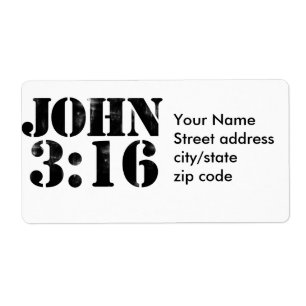 Étiquette John 3:16