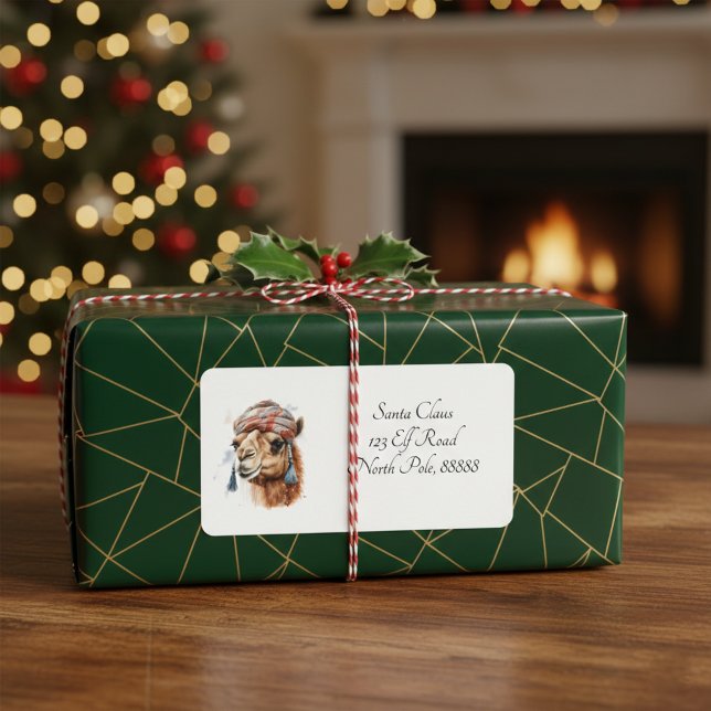 Étiquette Joie de Noël du désert, coutume (Créateur téléchargé)