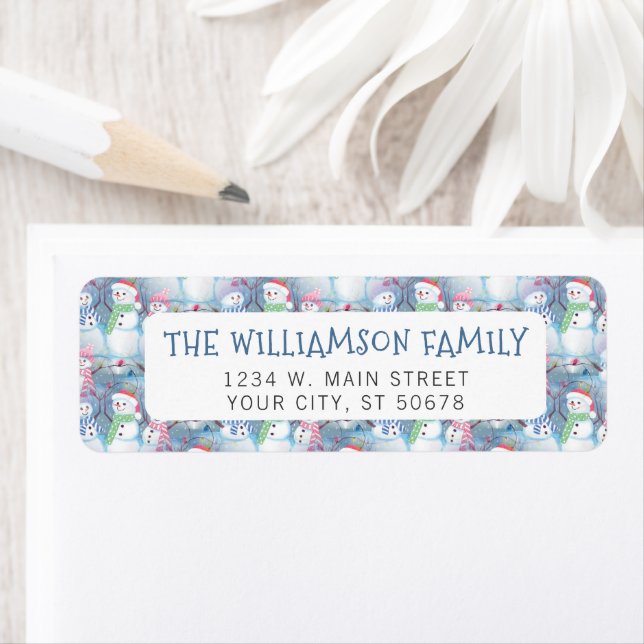 Étiquette Joli Amusement Funny Noël Vacances Motif (En situation)