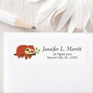 Étiquette Joli Joyeux Parfum Lazy Napping Art