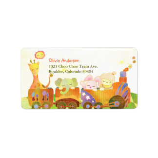 Étiquette Jote Baby Animals Adresse