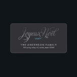 Étiquette Joyeux Noel French Christmas<br><div class="desc">Christmas themed address and favor labels.</div>