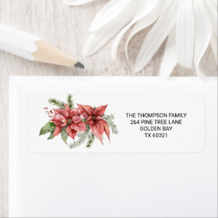 Étiquette Joyeux voeux de Noël pour la famille jote Noël ret