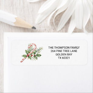 Étiquette Joyeux voeux de Noël pour la famille jote Noël ret