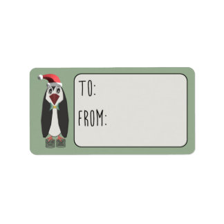 Étiquette Jumping Jiminy Noël