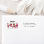 Étiquette Just Girl Who Love Christmas Retours Adresse<br><div class="desc">Une étiquette d'adresse de retour "Just a Girl who love Christmas" pour les enveloppes/cartes de Noël ou à tout moment de l'année! Ajoutez votre nom et votre adresse.</div>
