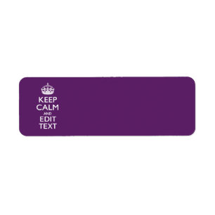 Étiquette KEEP CALM PERSONNALISÉ ET Éditer du texte sur viol
