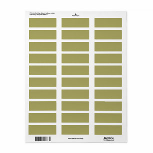 Étiquette Khaki