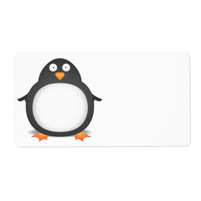 Étiquette King Penguin (Devant)