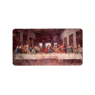 Étiquette La Dernière soupe de Léonard de Vinci