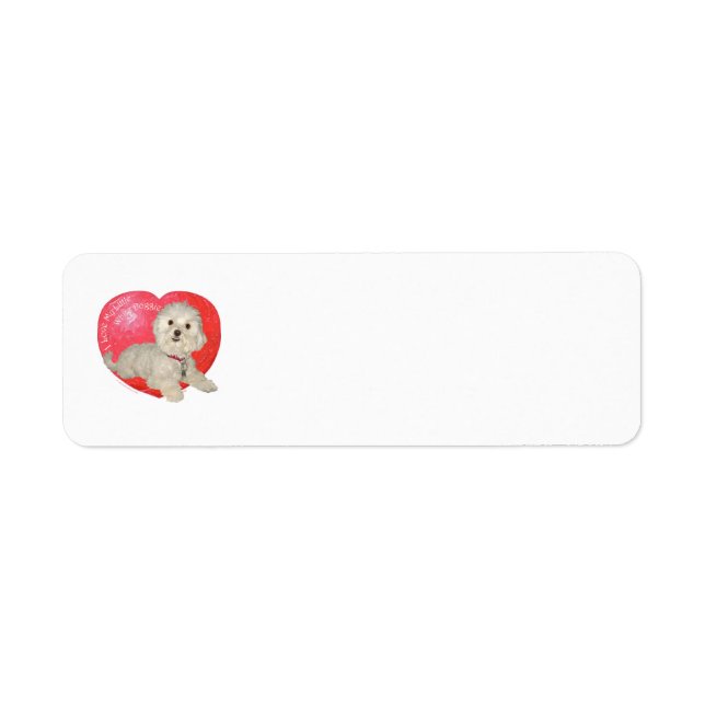 Étiquette La Saint-Valentin maltaise (Devant)