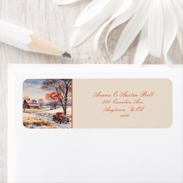 Étiquette La scène agricole d'hier (En situation)