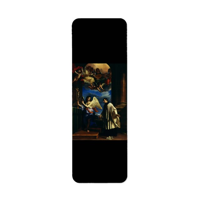 Étiquette La Vocation de Saint Aloysius Luigi Gonzaga (Devant)