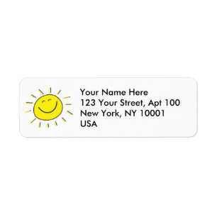 Étiquette Label Custom Cute