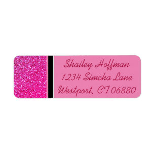 Étiquette Labels Pink Sparkles