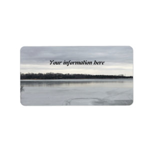 Étiquette Lac gelé