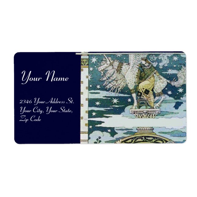 ÉTIQUETTE LADY WITH UNICORN (Devant)