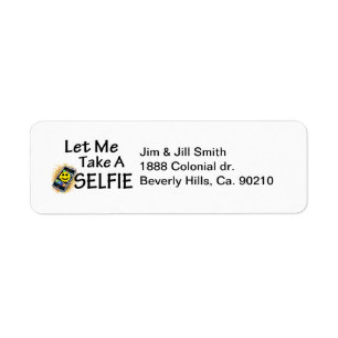 Étiquette Laissez-moi prendre un Selfie