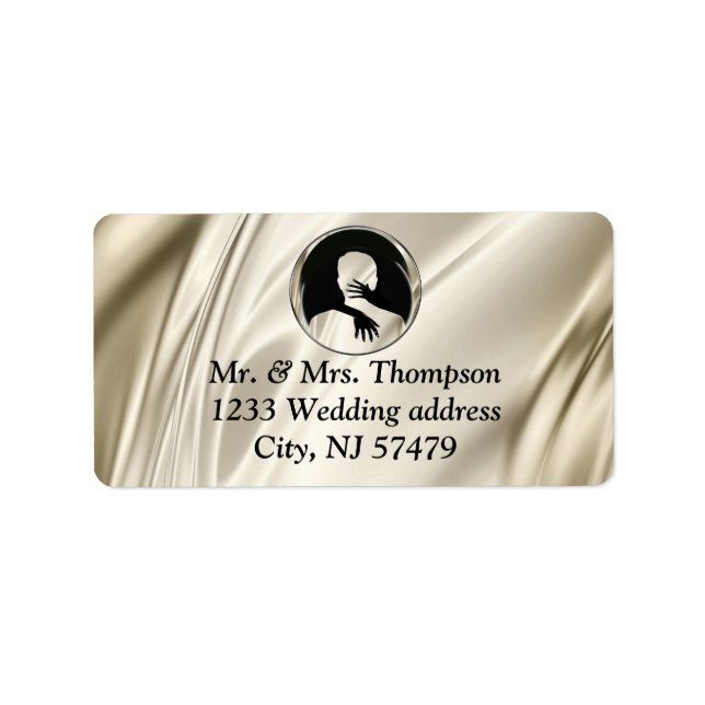 Étiquette L'amour, c'est tout ce qu'il y a à marier Étiquett (Devant)