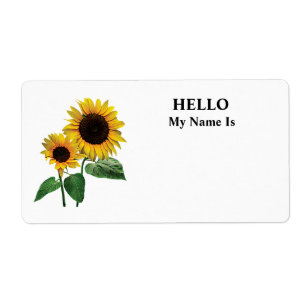 Étiquette L'amour d'une maman de tournesol