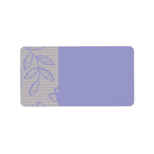 Étiquette LAMPE vintage PURPLE Imprimer votre propre Étiquet