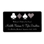 Étiquette Las Vegas Faux Parties scintillant en argent Étiqu<br><div class="desc">**Besoin d'une couleur différente du noir ? Cette carte peut être entièrement adaptée à votre événement, il suffit de cliquer sur l'option de personnaliser et de changer la couleur arrière - plan et même la couleur texte pour un look totalement personnalisé!** Parfait pour un Las Vegas glamour et glamour ou...</div>