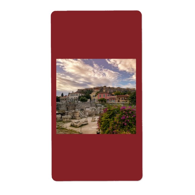 Étiquette L'Athènes Colorée (Devant)