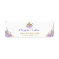 Lavender Gold Crown Princess Royal Floral
