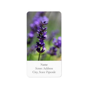 Étiquette Lavender Portrait